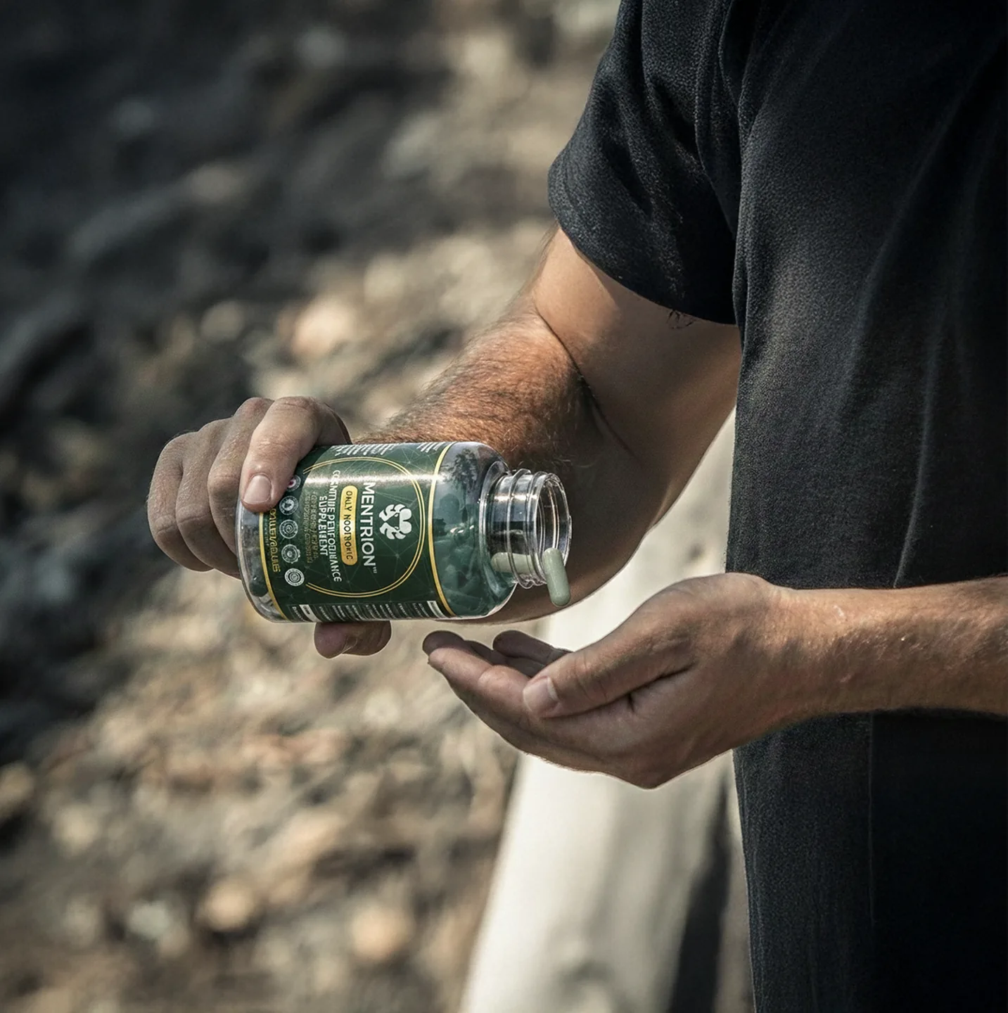 Mentrion cognitive performance supplement bottle